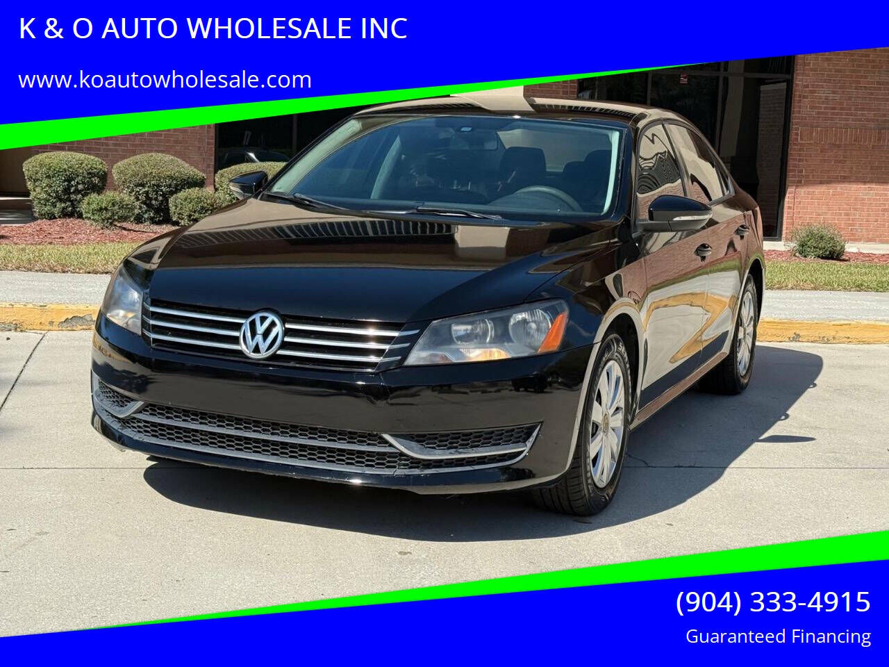 2012 VOLKSWAGEN Passat