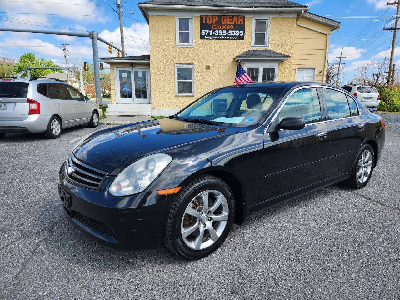2006 INFINITI G35