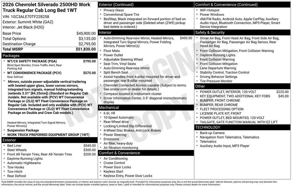 2026 CHEVROLET Silverado HD