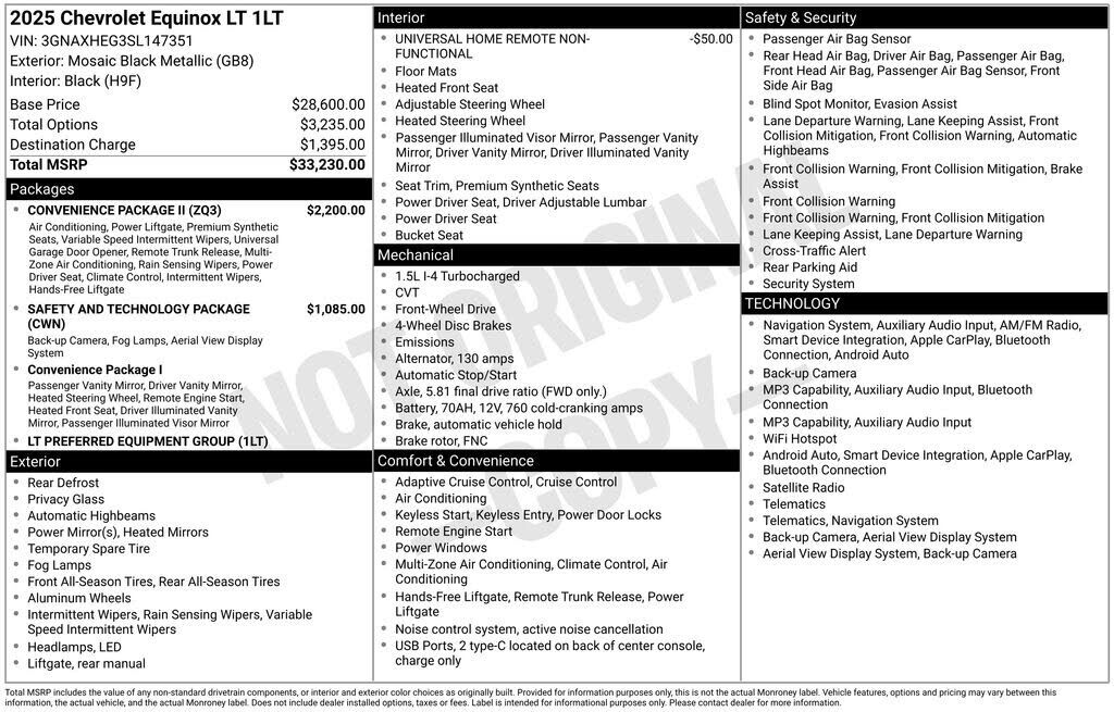 2025 CHEVROLET Equinox
