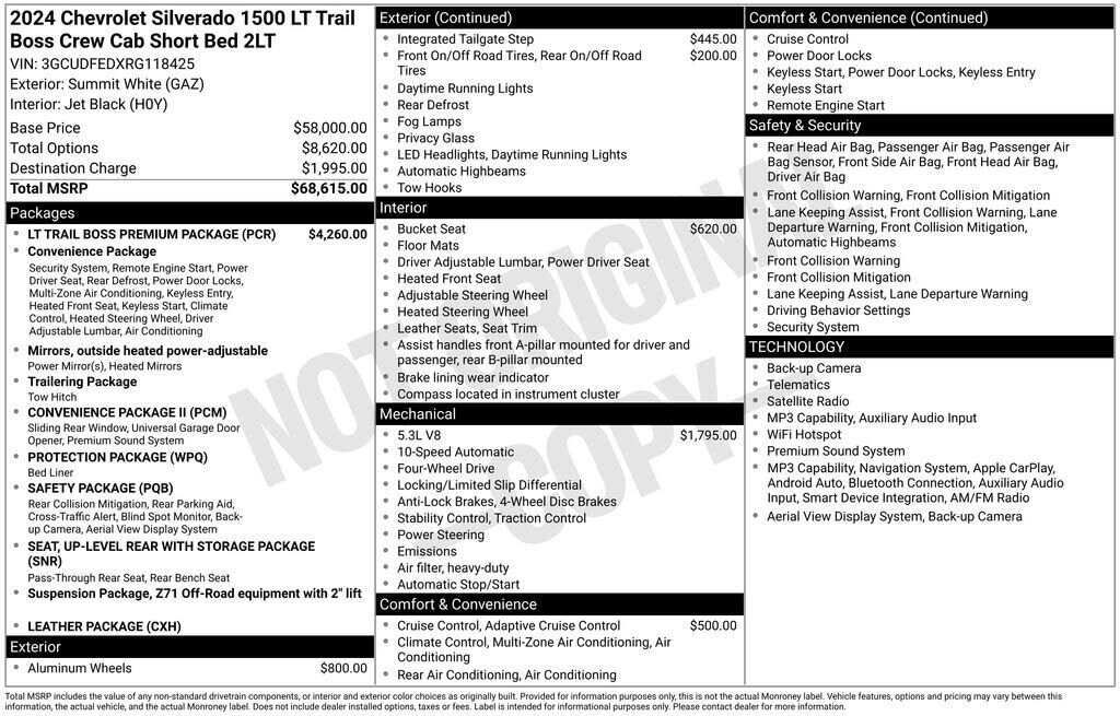 2024 CHEVROLET Silverado