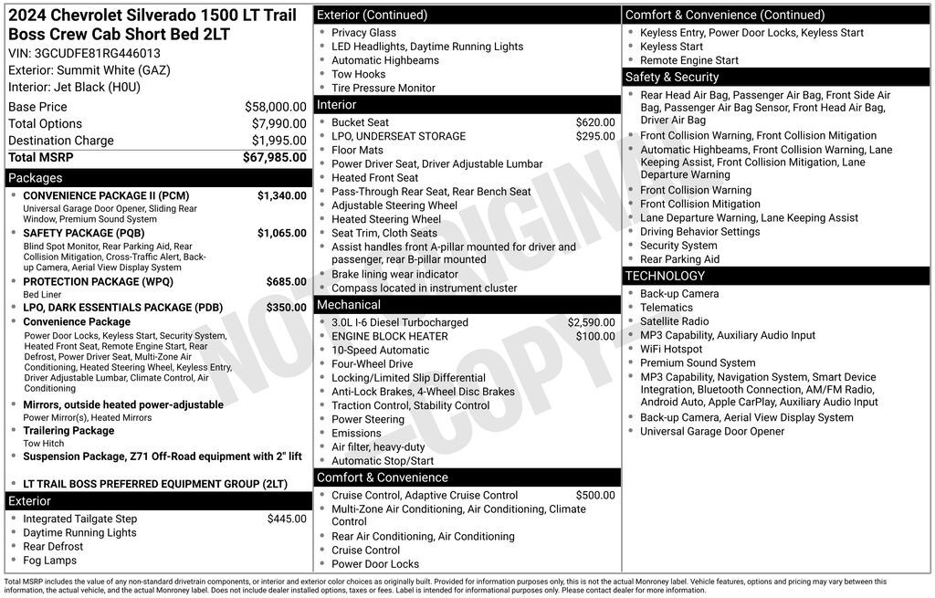 2024 CHEVROLET Silverado