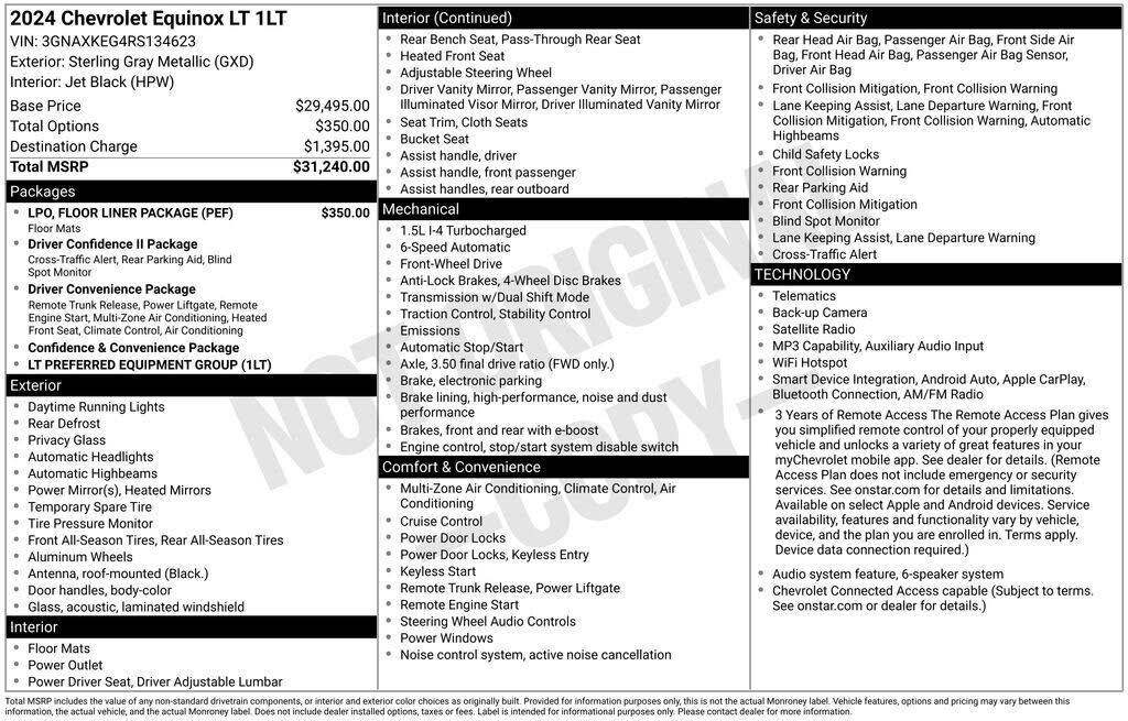 2024 CHEVROLET Equinox