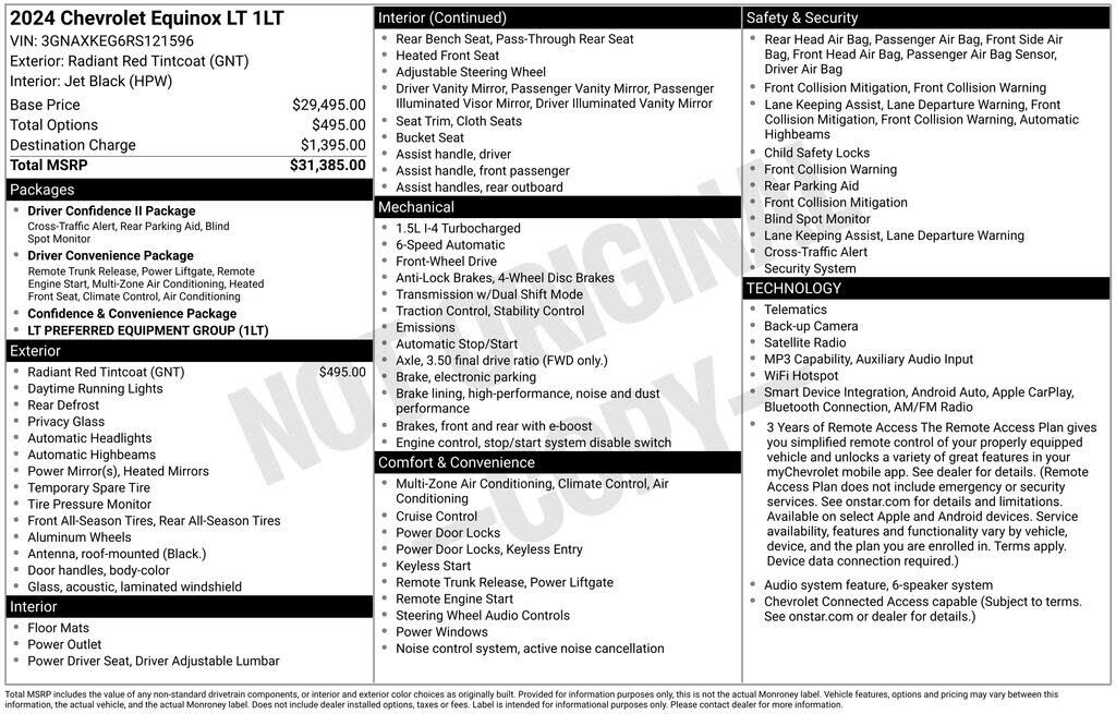 2024 CHEVROLET Equinox