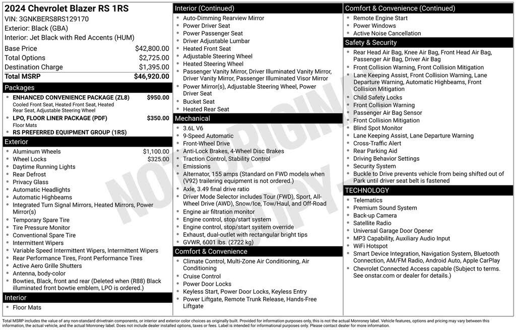 2024 CHEVROLET Blazer