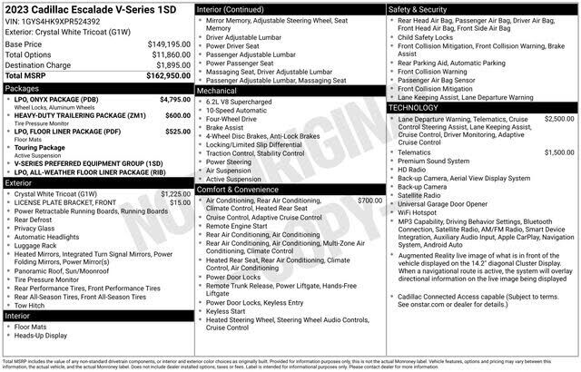 2023 CADILLAC Escalade