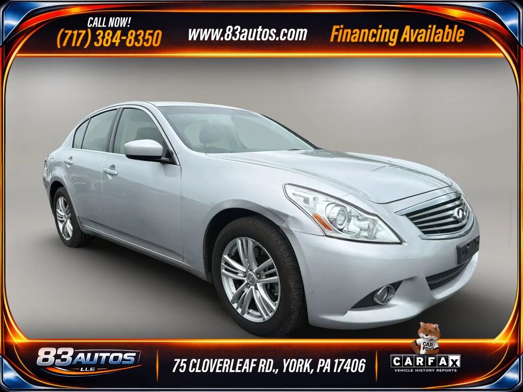 2012 INFINITI G25
