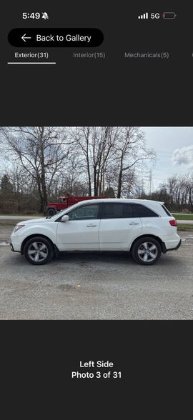 2011 ACURA MDX