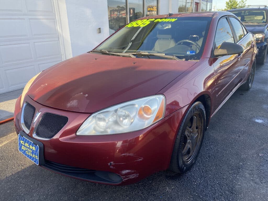 2009 PONTIAC G6