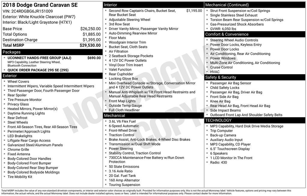 2018 DODGE Grand Caravan