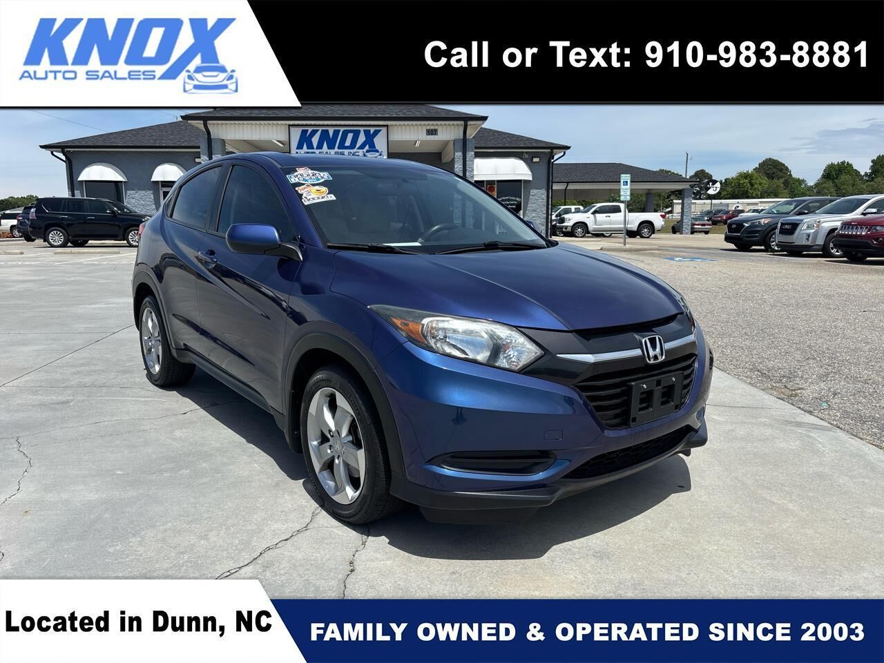 2017 HONDA HR-V