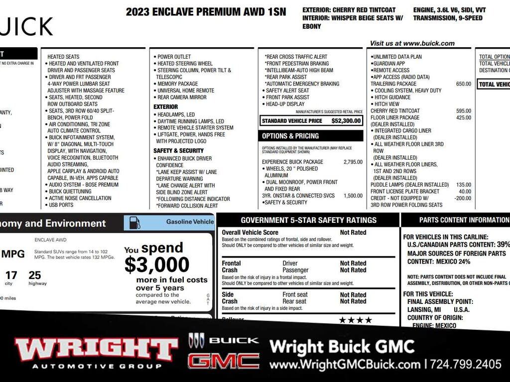 2023 BUICK Enclave