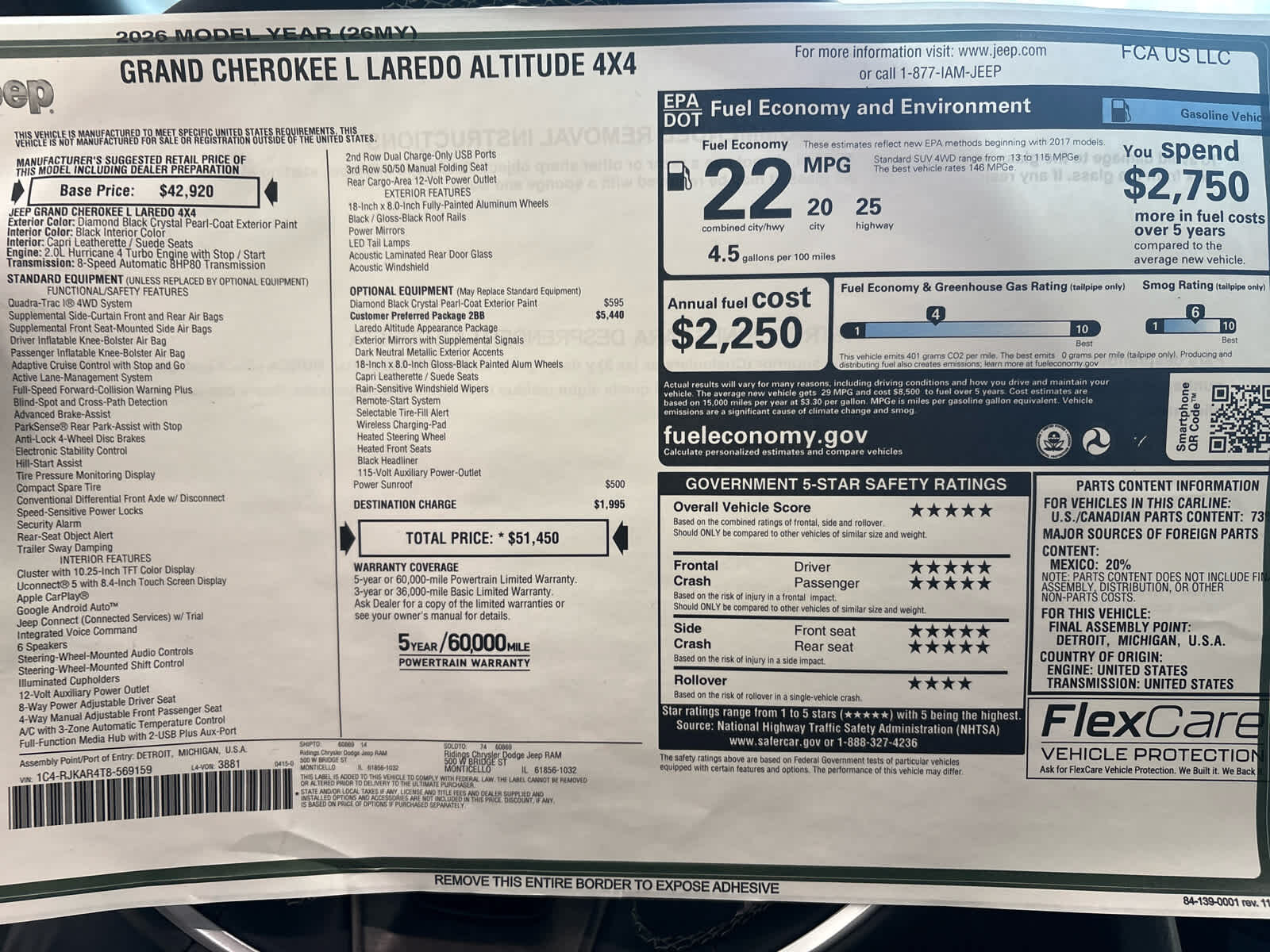 2026 JEEP Grand Cherokee L