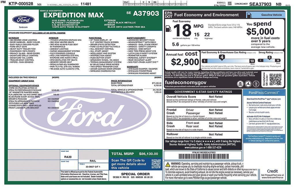 2025 FORD Expedition