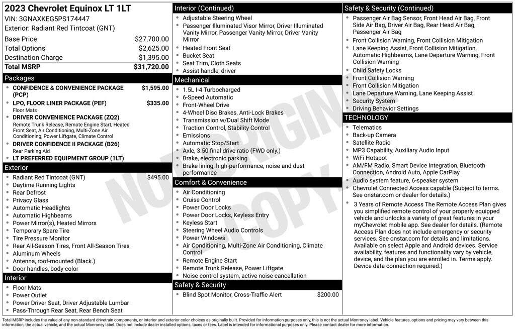 2023 CHEVROLET Equinox