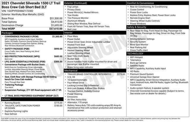 2021 CHEVROLET Silverado