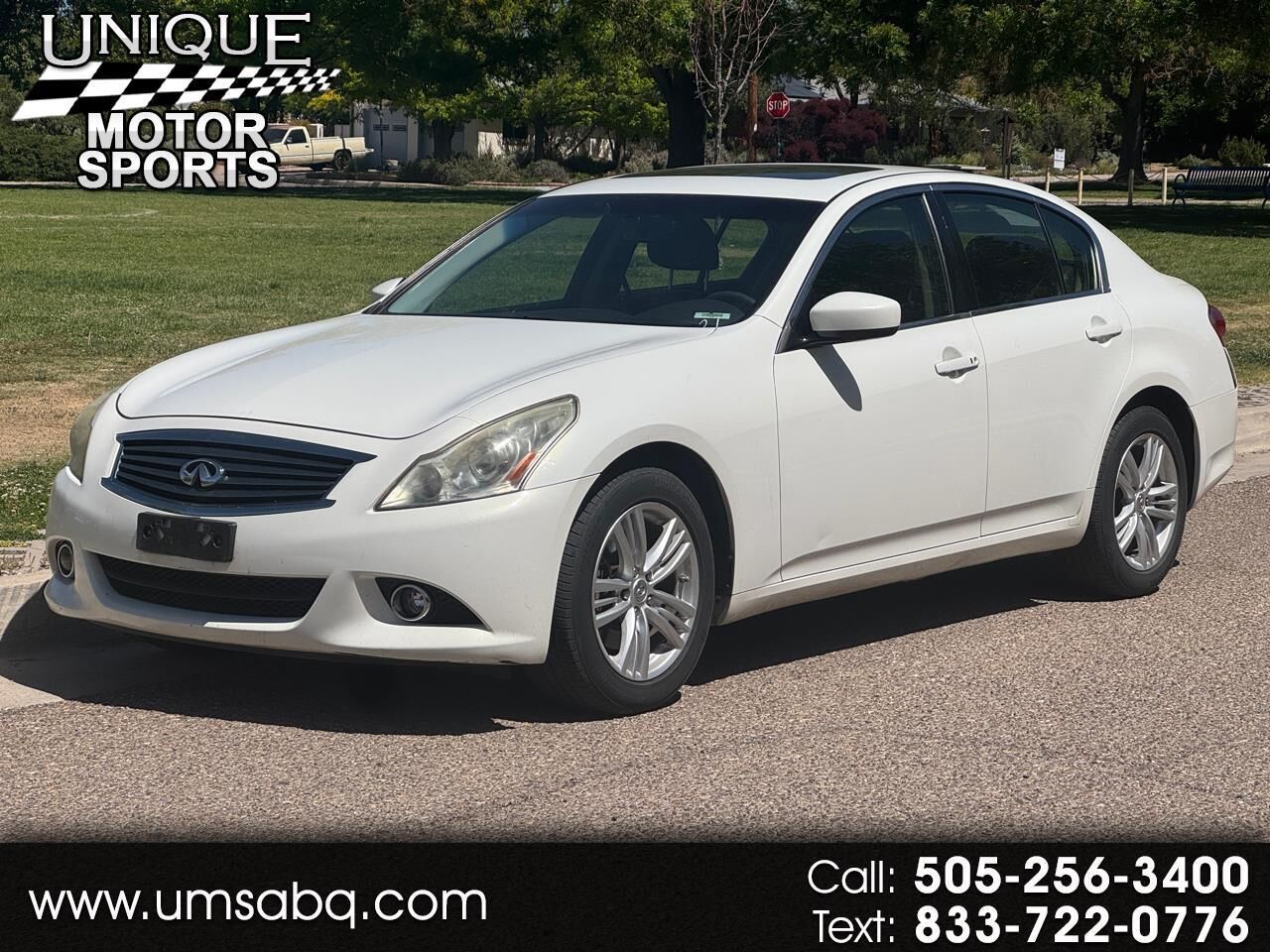 2012 INFINITI G37