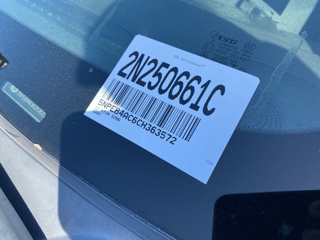 2012 HYUNDAI Sonata