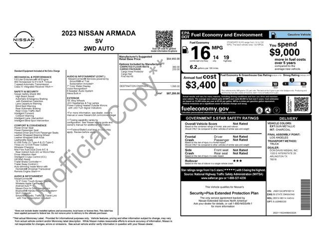 2023 NISSAN Armada
