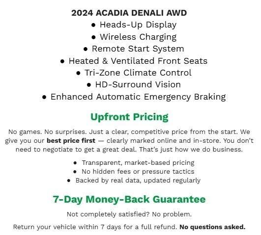 2024 GMC Acadia