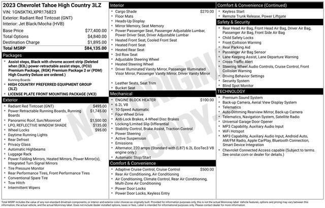 2023 CHEVROLET Tahoe