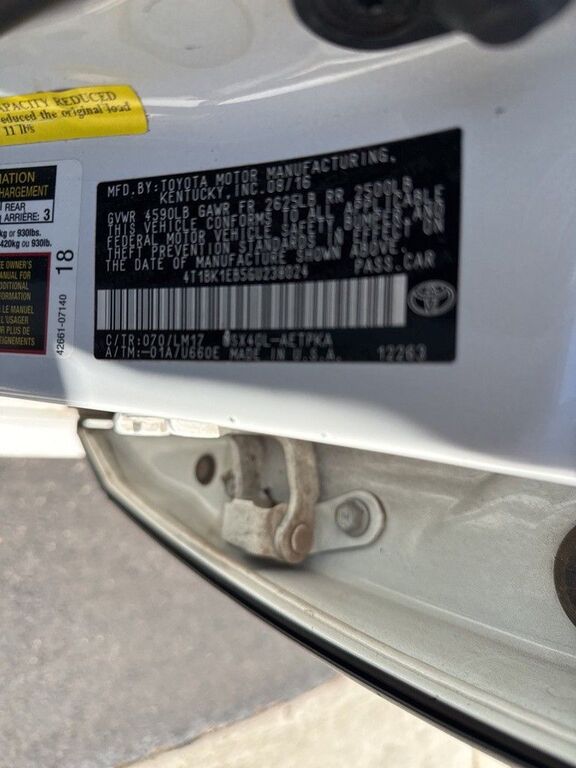 2016 TOYOTA Avalon