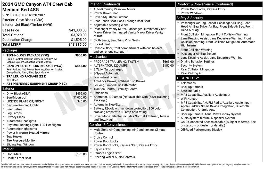 2024 GMC Canyon
