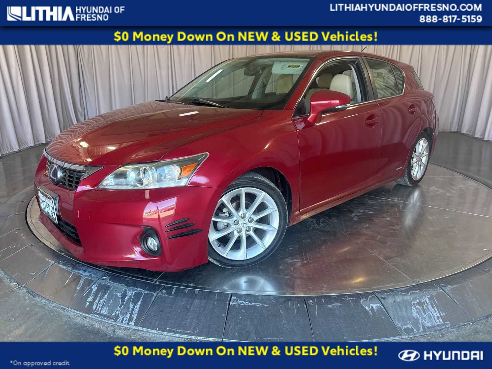 2012 LEXUS CT