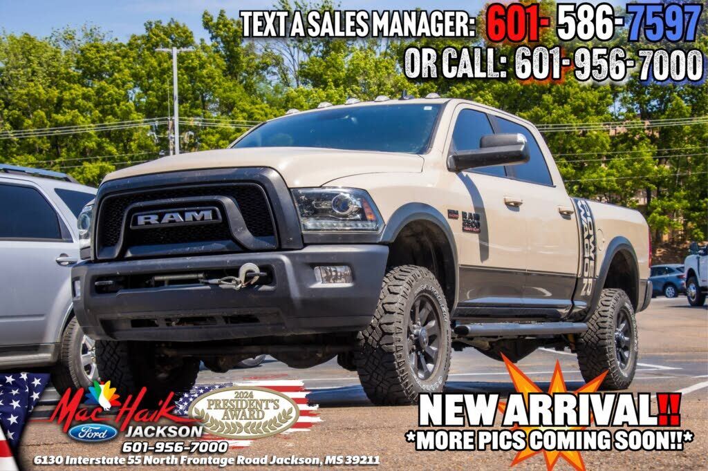 2018 RAM 2500