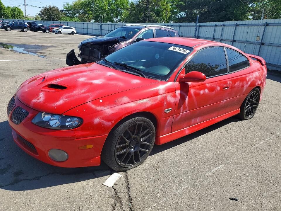 2006 PONTIAC GTO