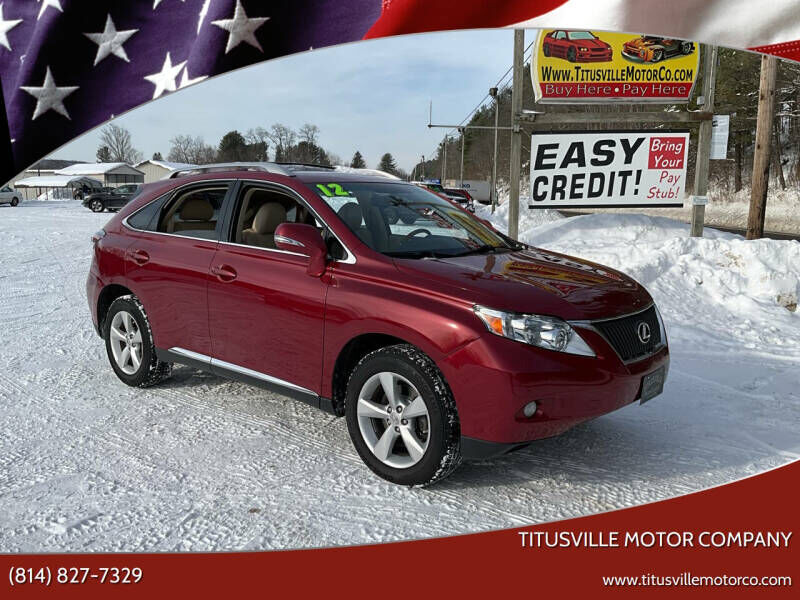 2012 LEXUS RX