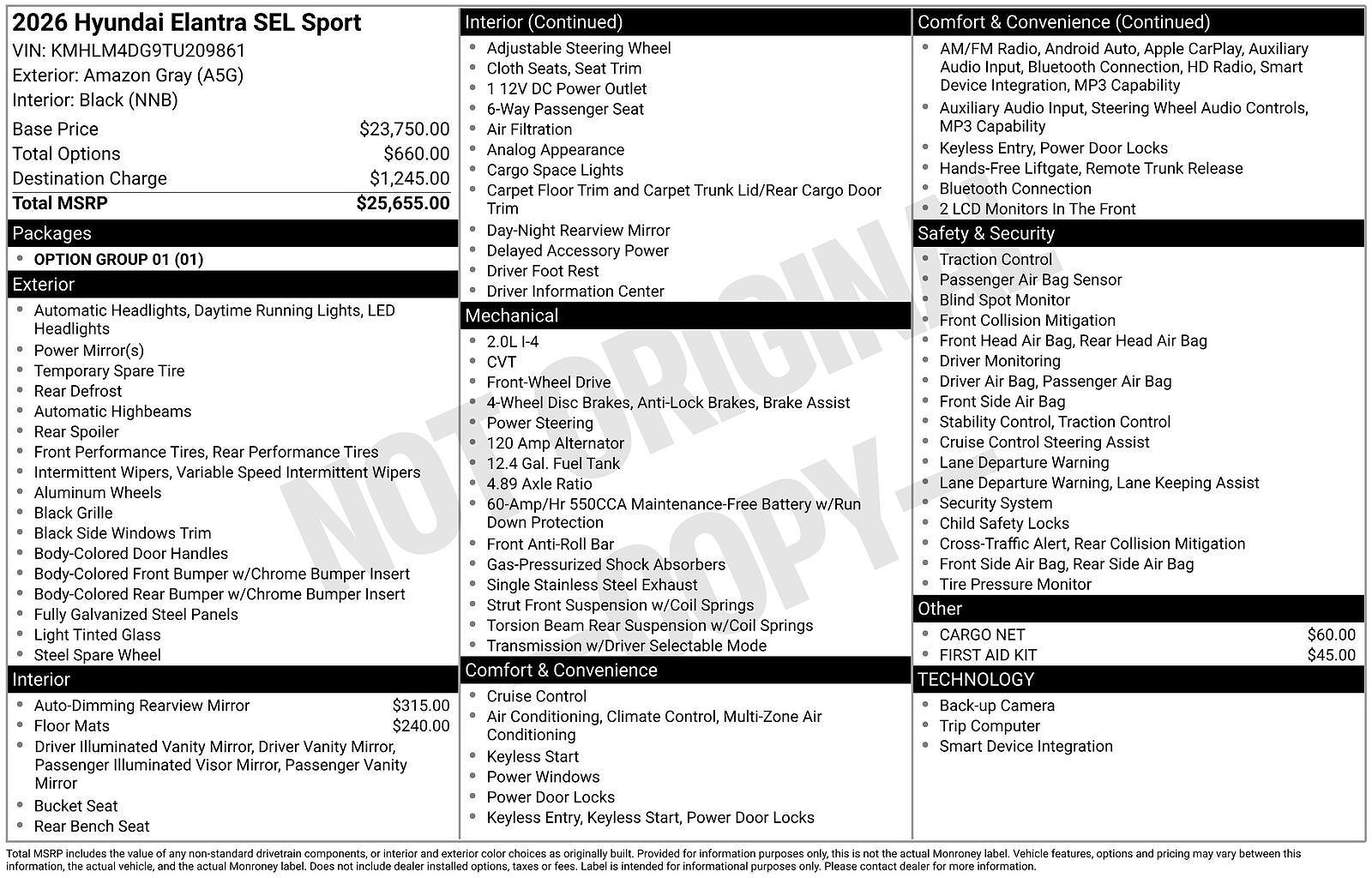 2026 HYUNDAI Elantra