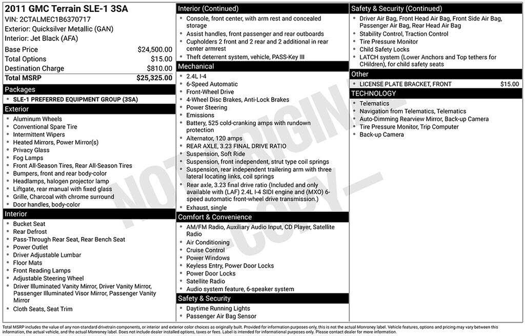 2011 GMC Terrain