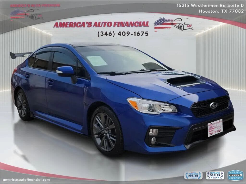 2019 SUBARU WRX