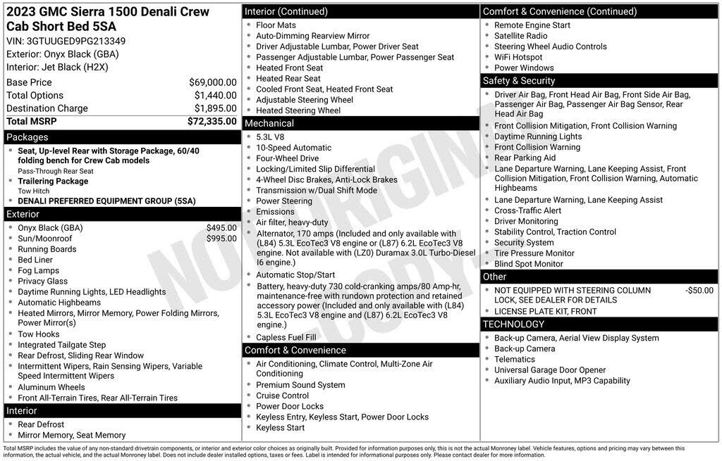 2023 GMC Sierra