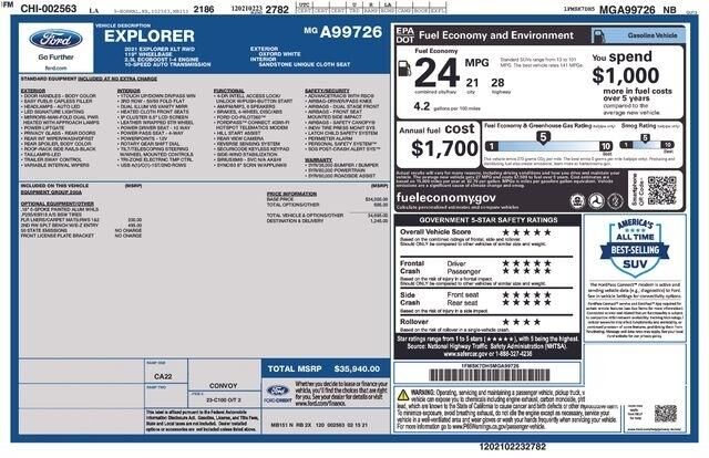 2021 FORD Explorer