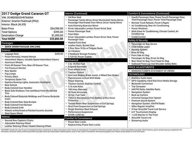 2017 DODGE Grand Caravan