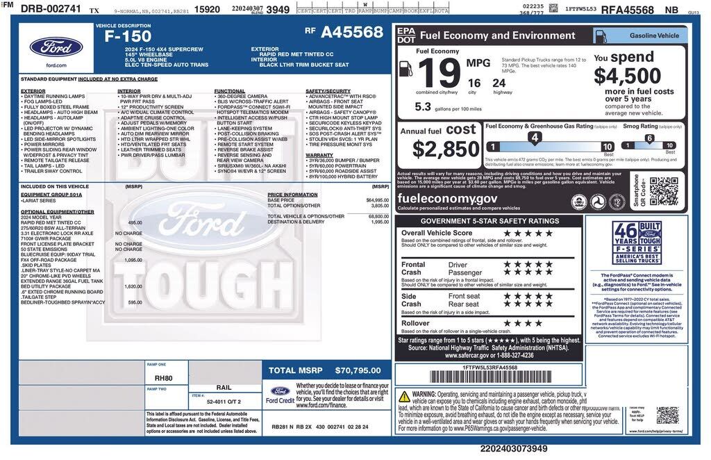 2024 FORD F-150