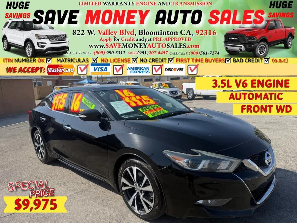 2016 NISSAN Maxima
