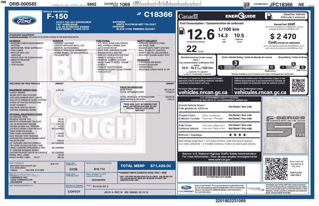 2018 FORD F-150