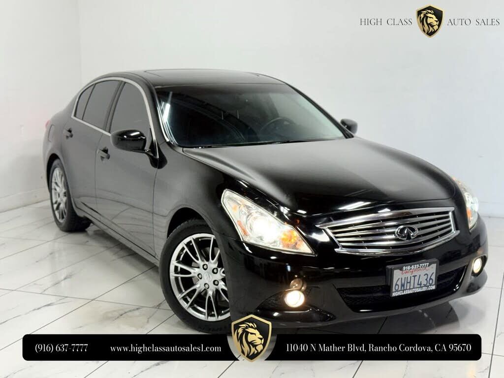 2012 INFINITI G37