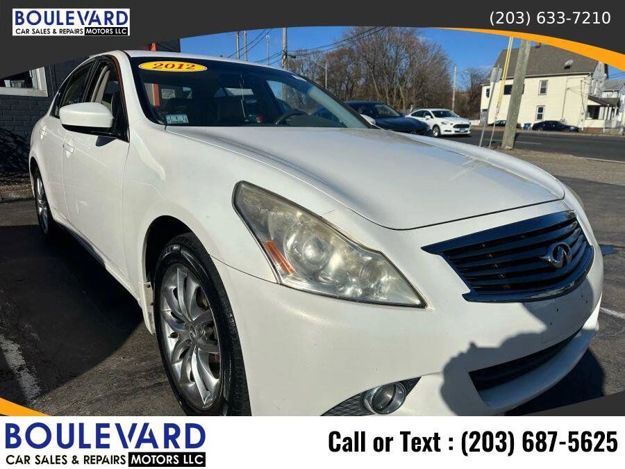 2012 INFINITI G25
