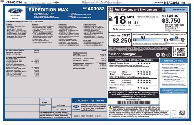 2021 FORD Expedition
