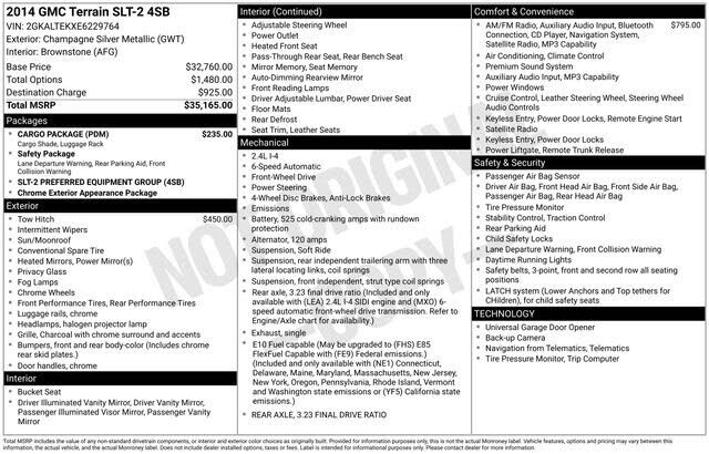 2014 GMC Terrain