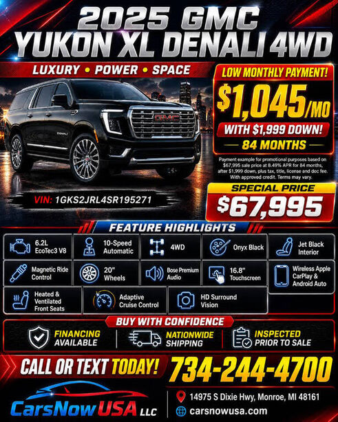 2025 GMC Yukon XL
