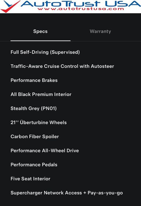 2025 TESLA Model Y