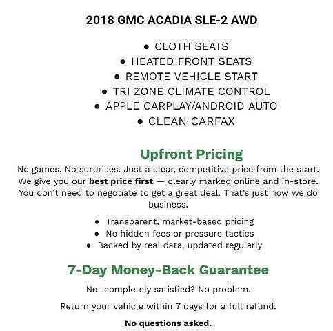2018 GMC Acadia
