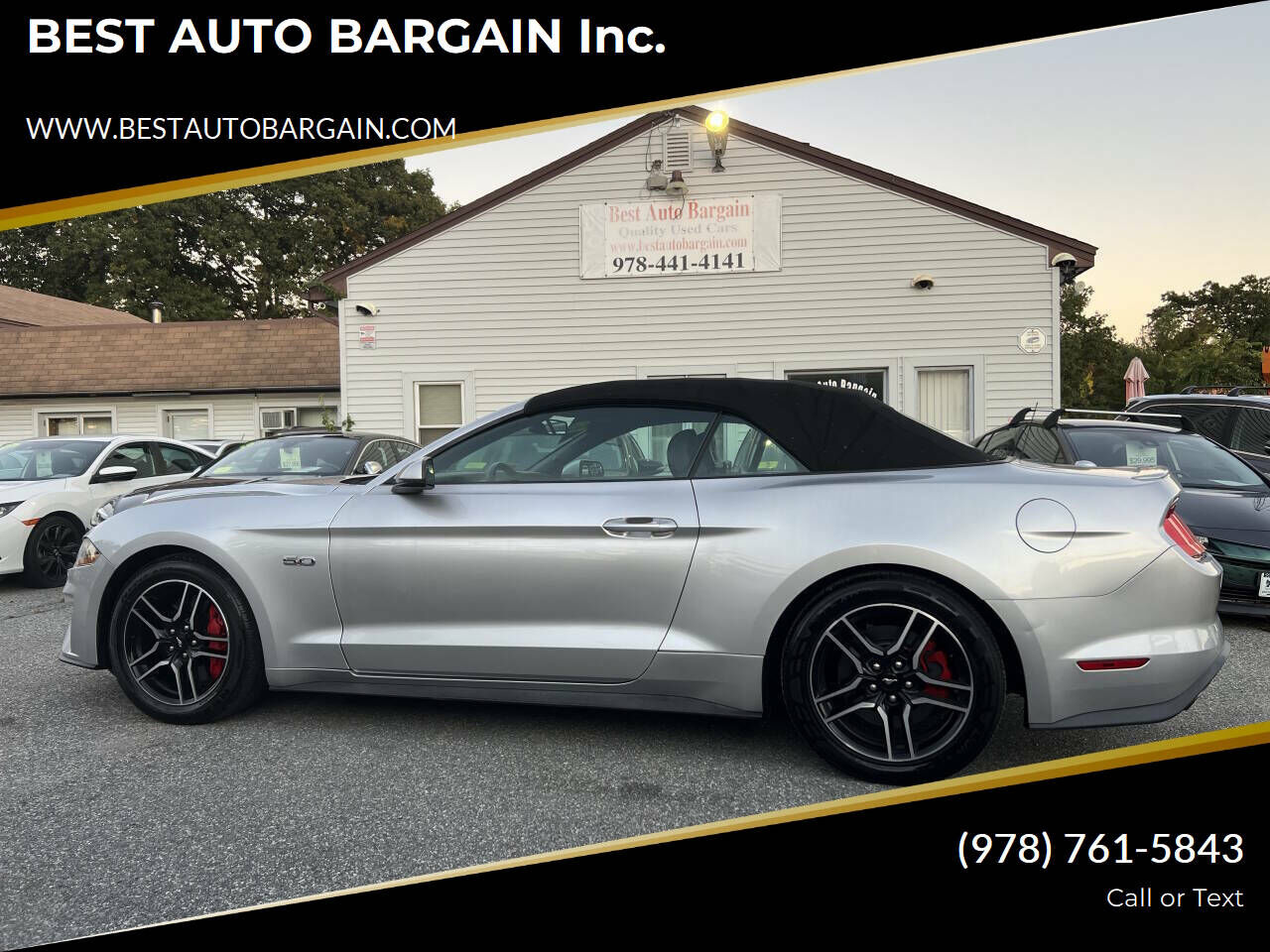 2018 FORD Mustang