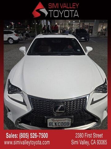 2015 LEXUS RC