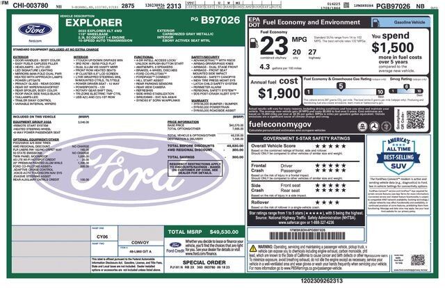 2023 FORD Explorer